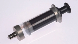 Picture of Microlitre syringes, 1000 series, TLL, with metal flange