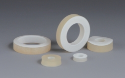 Picture of One-sided gaskets for screw caps with aperture