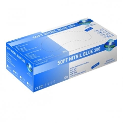 Picture of Disposable Gloves Soft Nitril Blue 300, Nitrile