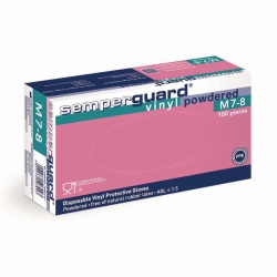 Picture of Disposable gloves, Semperguard<sup>&reg;</sup> Vinyl, powdered
