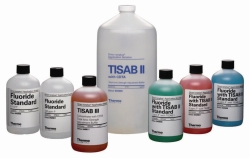 Picture of Orion&trade; calibration standards and TISAB solutions for ISE fluoride electrodes