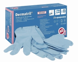 Picture of Disposable Gloves KCL Dermatril<sup>&reg;</sup> 740, Nitrile, powder-free