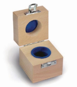 Afbeelding Wooden boxes for calibration weights, classes E1, E2, F1