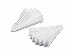 Picture of Technical filter paper grade 6, qualitative, folded filters