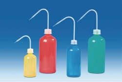 Picture of Coloured wash-bottles, narrow-neck, LDPE