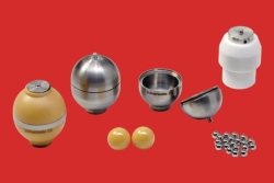 Picture of Grinding balls, hardened, stainless steel