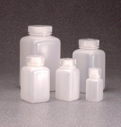 Picture of Square bottles, wide-mouth Nalgene&trade;, HDPE