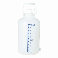 Picture of Aspirator bottles, HDPE, with scale