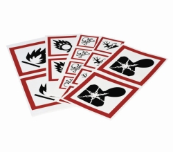 Picture of Hazard labels (GHS)