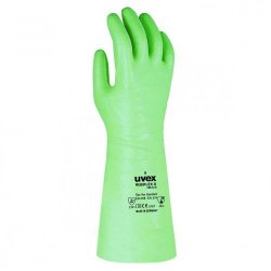 Picture of Chemical Protection Gloves uvex rubiflex S, NBR