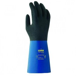 Picture of Chemical Protection Glove uvex rubiflex S XG35B, NBR