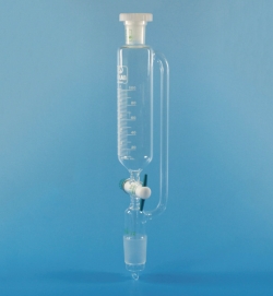 Picture of Dropping funnels, cylindrical, with or without pressure equalizing tube, Borosilicate glass 3.3