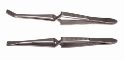 Obraz LLG-Cover glass forceps, self-locking, stainless steel