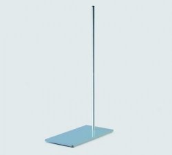 Picture of Rectangular retort stand bases, enamel, coated steel plate