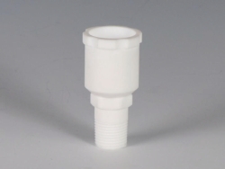 Picture of Connectors with ground joint, PTFE for Reactor lids