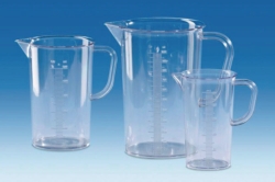 Picture of Graduated jugs, SAN, moulded graduations