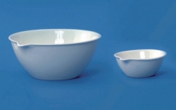 Picture of LLG-Evaporating dishes with flat bottom, porcelain, medium form