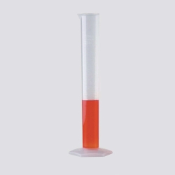 Picture of Measuring cylinders, PP, tall form, class B, moulded graduations