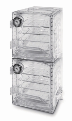 Picture of LLG-Vacuum desiccator cabinets, polycarbonate, square form, &quot;Heavy Duty&quot;