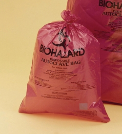 Picture of Disposal bags, Biohazard, super strength, PP, 50 &micro;m