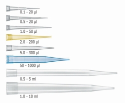 Picture of Pipette tips, bulk, in reclosable bags, non-sterile