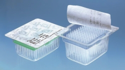 Picture of Pipette tips, racked in TipRack, sterile, BIO-CERT<sup>&reg;</sup>