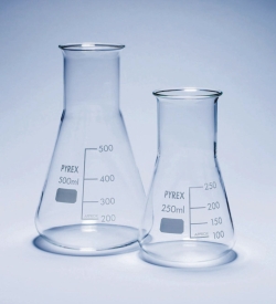 Picture of Flasks, wide neck, Pyrex<sup>&reg;</sup>