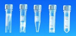 Picture of Microtubes, PP, with screw-cap, PP, with lid closure